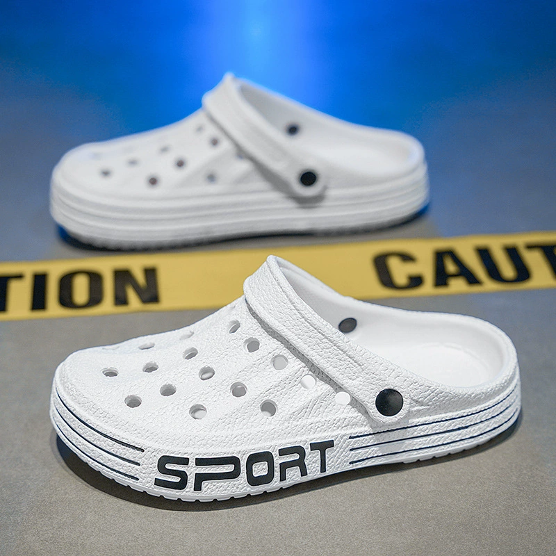 Обувь с дырками для мужчин на улице летом