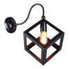 Retro sconce for corridor, creative sheet, street wall lantern for gazebo suitable for stairs, American style