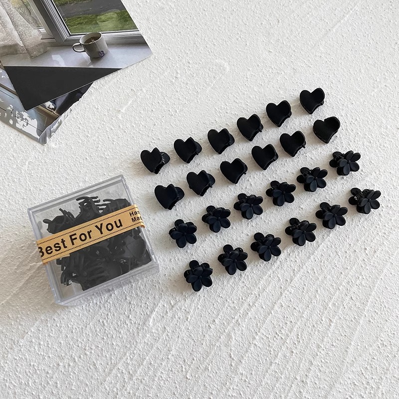 Mini pinza de cabello de tamaño pequeño, pinza de cabello de princesa, pinza de cabello de frente, pinza de cabello lateral, pinza de cabello