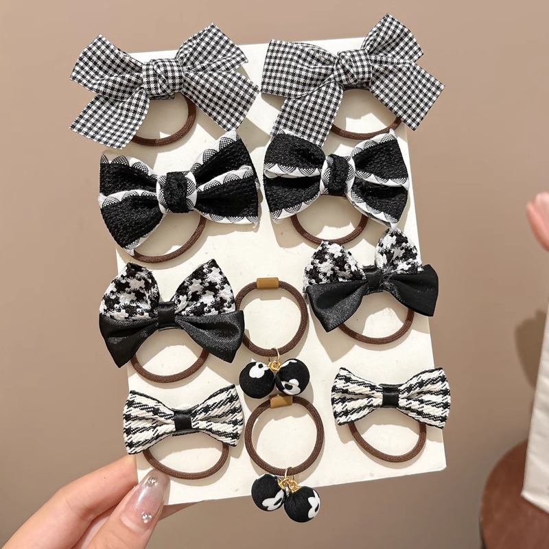 Niños arco coreano anillo de cabello lindo curry atado cabello banda elástica no dañada cabello cuerda de cabello de niña pequeña