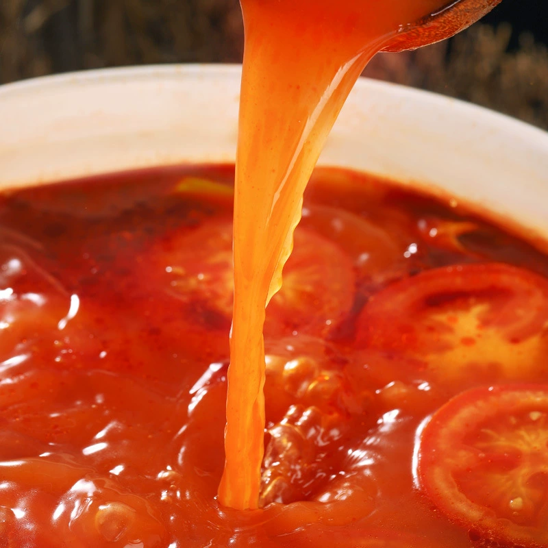 Чунцин Huiyyuan помидор горячий горшок субстрат томатный суп из бычьего хвоста Томатный суп 2 коммерческий 500 г Халяль мука