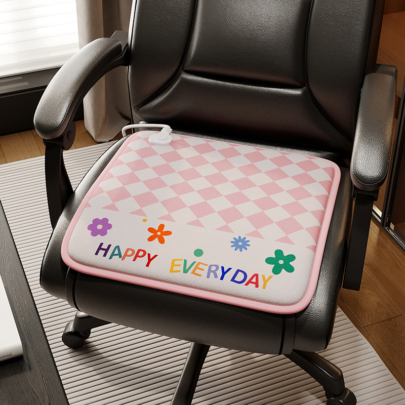 石墨烯加热坐垫办公室取暖神器加热座椅垫小电热毯发热插电式暖垫