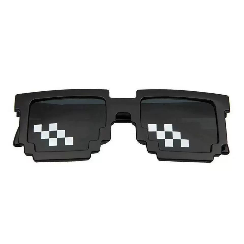 Солнечные очки Pixel/mosaic, легкие новаторские очки, готовые к оптовой продаже, различные стили