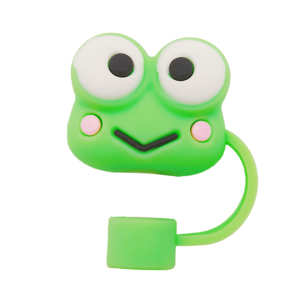 10mm cubierta de paja transfronteriza taza aislante de hielo taza Stanley taza de agua 3D cubierta de paja estereoscópica a prueba de polvo