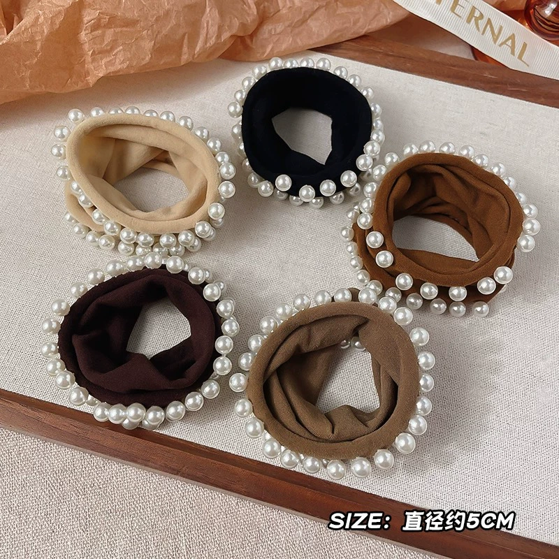 Ponytail, elastic soft face mask, harmless hair rope, no hair damage