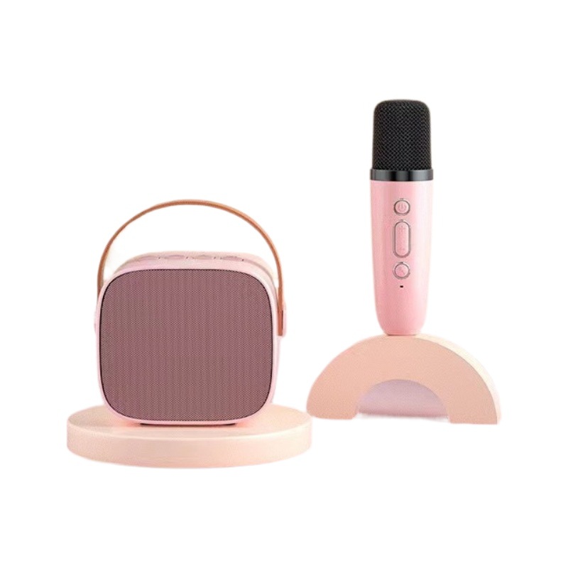 Audio inalámbrico portátil al aire libre de Bluetooth del karaoke del micrófono D20/K12/K13/K11/K16 mini con las luces coloreadas