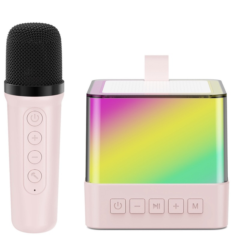 K12K30 Bluetooth カラオケ オーディオ オールインワン マイク マイク ライト付き アウトドア 子供 家族 KTV スピーカー セット|undefined