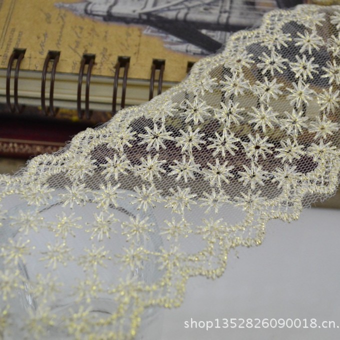 推荐 精美碎花蕾丝花边 服饰辅料 C040