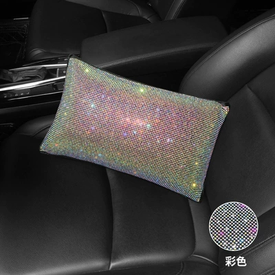 Headrest, Neck Pillow Pillow Waist Car - colored-diamond-star-fashion-waist-by-one