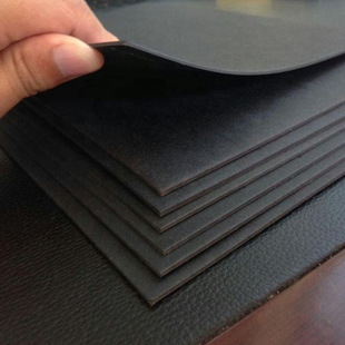 Factory direct supply of 1.5 mm-2.5mm thick transparent black cardboard gift box photo album cover with customizable thickness
