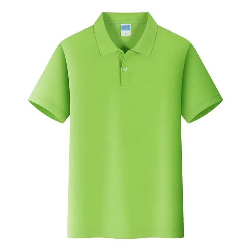 襟をめくる長袖tシャツカスタムロゴ単色polo文化シャツ春秋スポット作業服刺繍ロゴ工衣|undefined