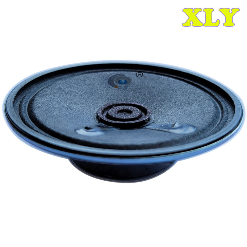 自有工厂 66mm圆形2.5英寸外磁纸盆亮帽喇叭 8欧3w喇叭扬声器