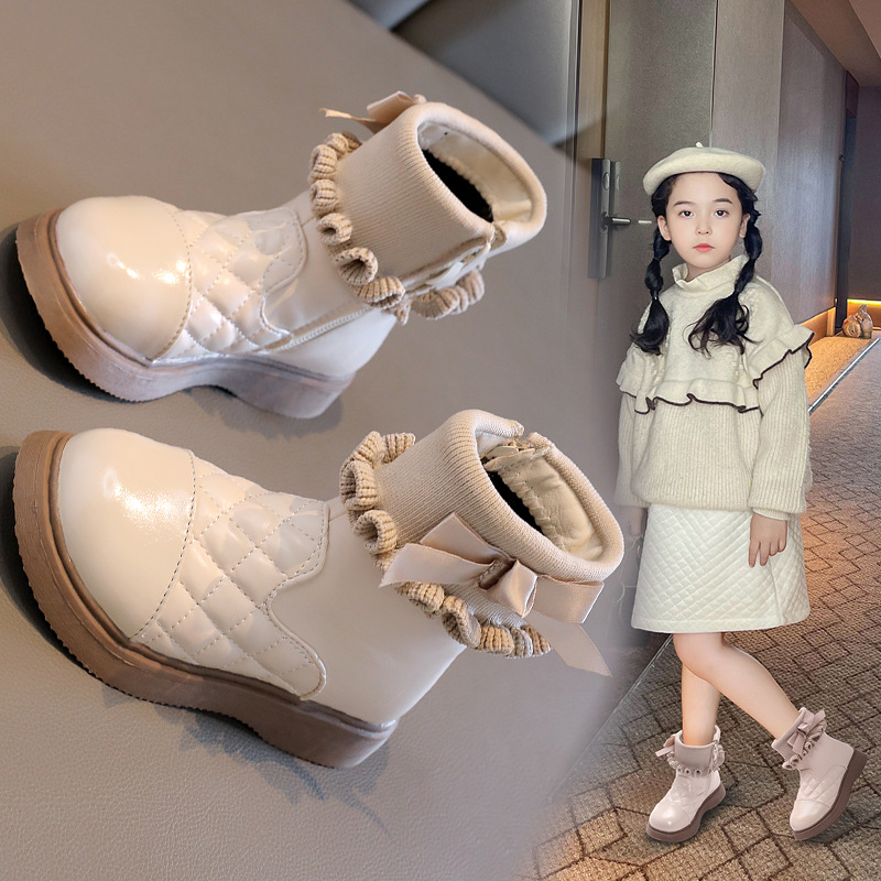 Modische Mädchenstiefel Für Herbst Und Winter Im Stil_voghion.com