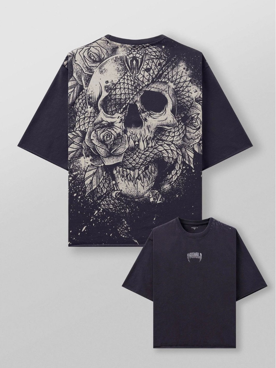Big sports casual T-shirt for gym