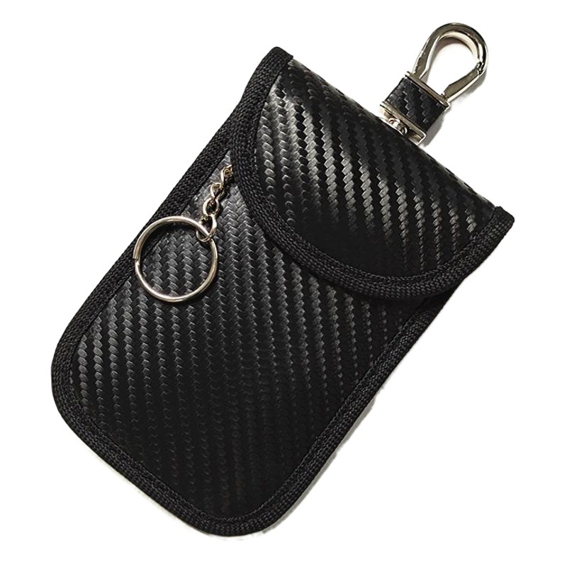 New Japanese station hot sale carbon fiber anti-magnetic anti-theft NFC ETC anti-induction scanning shielding car key cover