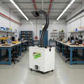 F-230焊锡烟雾净化器激光打标烟尘净化器焊接吸烟机工业除烟器