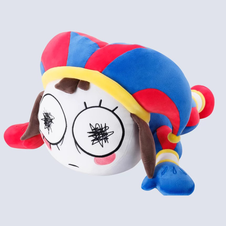 跨境新品Big Pomni PlushTADC动画周边小丑毛绒玩偶公仔