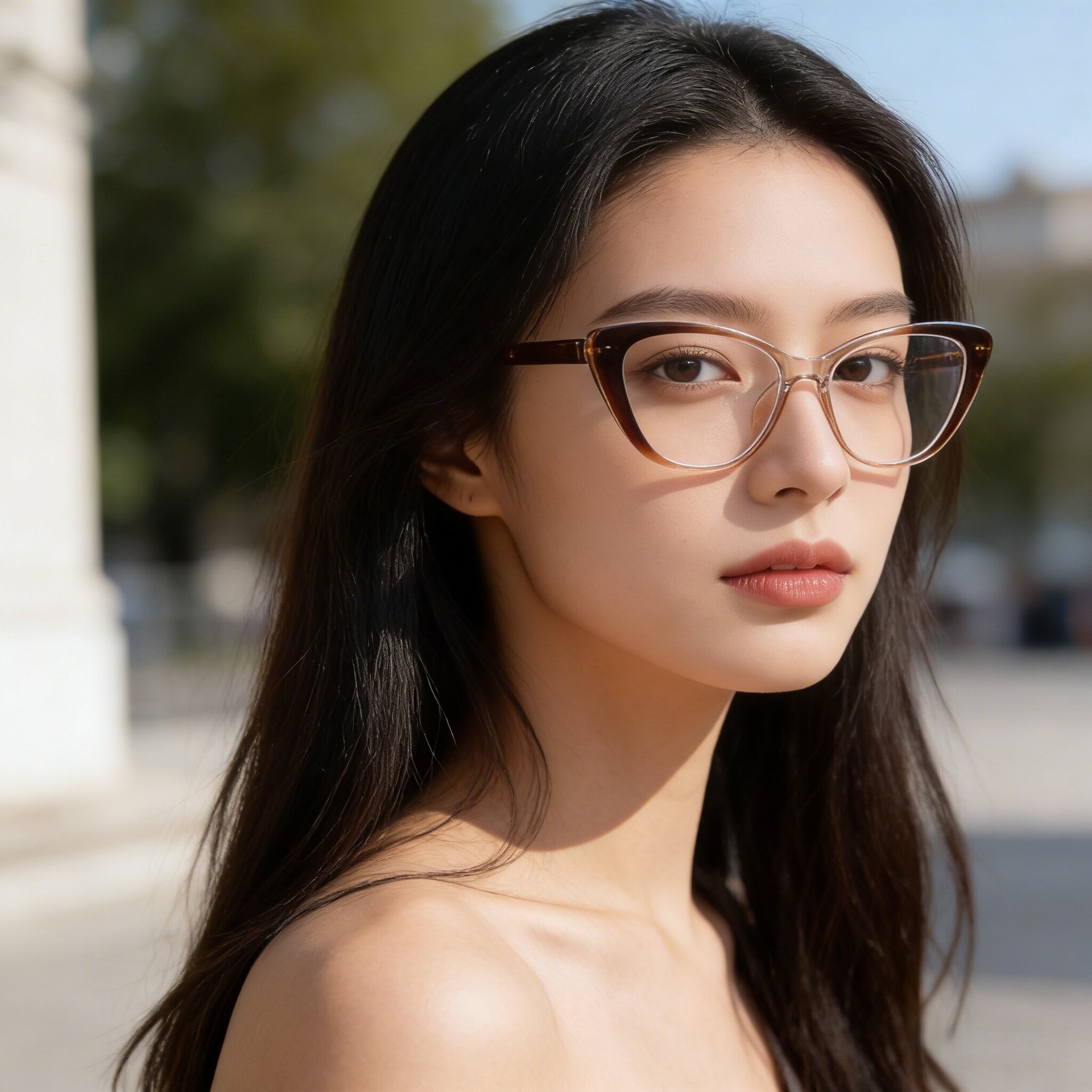 Gafas de presbicia de alta gama transfronterizas Gafas anti-luz azul de moda de carey