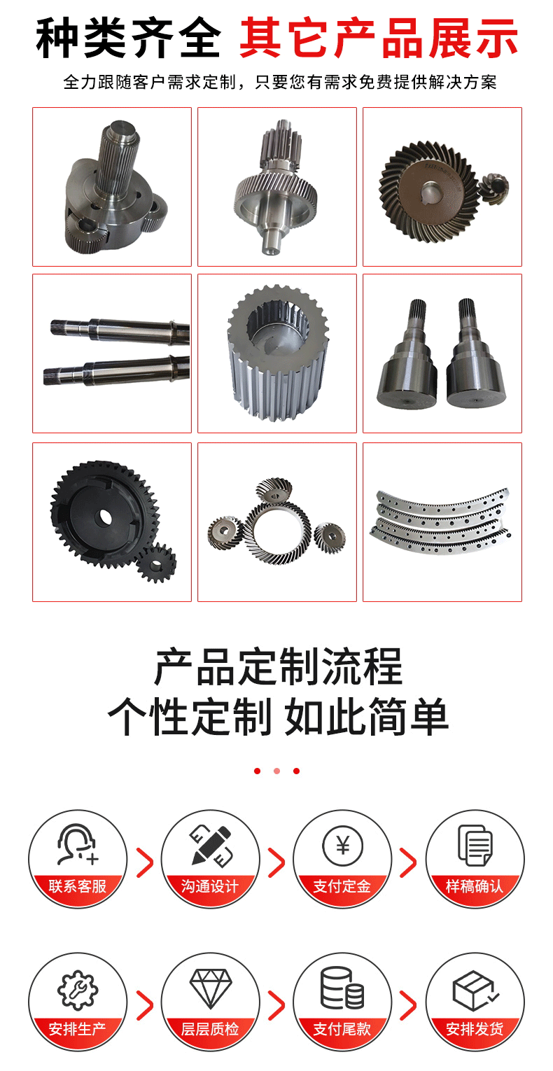 Planetary gear manufacturer, non-standard custom-made reducers, cooling tower reducer gears, precision gear accessories