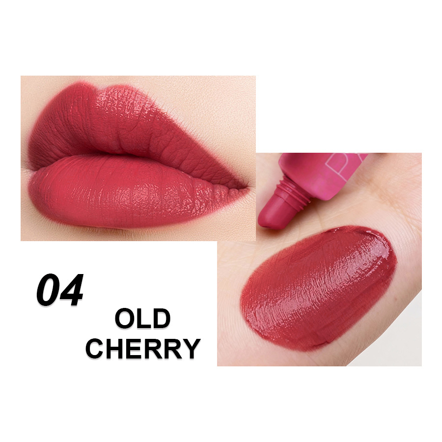 PAGE VINE Soft Foam Light Foam Lip Mud Mat Nude esmaltado labial terciopelo de color transfronterizo duradero