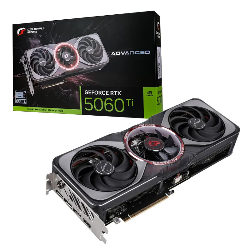 Igame Geforce Rtx 5060 Ti Ad Oc 8Gb Dlss4 E-Sports Gaming Computer Graphics Card