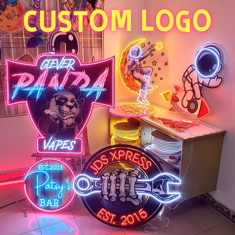 Cross-Border Led Neon Light Customization Suitable for Businesses, Bars, Nail Salons, Weddings, and Birthday Celebrations. Printed Wall Art Cross-Border Led Neon Light Customization Suitable for Businesses, Bars, Nail Salons, Weddings, and Birthday Celebrations. Printed Wall Art