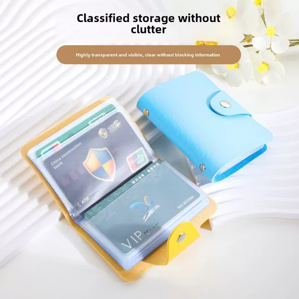 Creative card holder card holder color card holder wholesale multi-card promotional gift logo bank promotional card holder advertising set