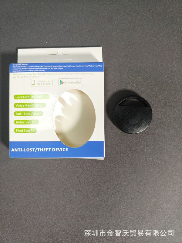 ラウンド型Bluetoothスマート紛失防止ファインダー、キーファインダー、双方向アラーム位置追跡装置|undefined