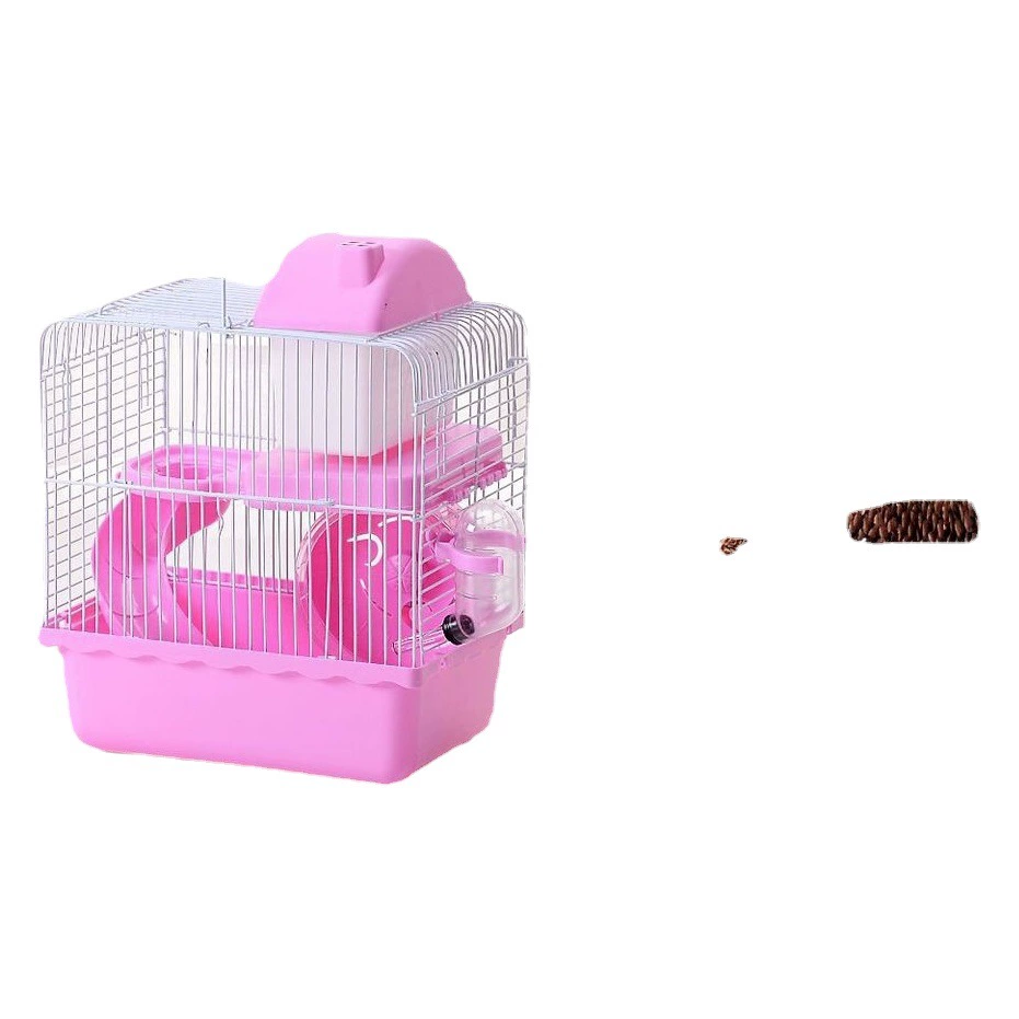 Хомяк клетка маленький замок хомяк вилла двухэтажный с доставкой дома фабрики