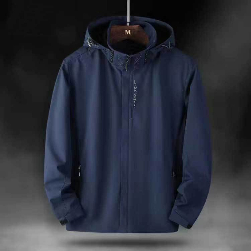 [High Quality] Jacket Men's Jacket Spring and Autumn Thin Mountaineering Clothing Outdoor Couple Spring Windbreaker Men
