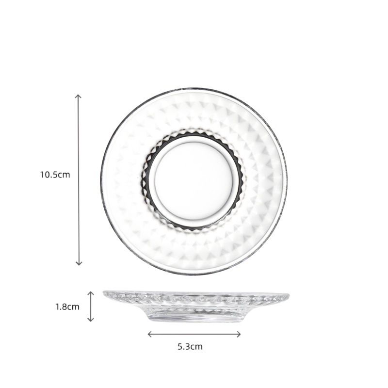 Conjunto de tazas de té de vidrio tazas de té de kung fu tazas de té de vidrio tazas pequeñas tazas de té mini transparentes tazas de té resistentes al calor