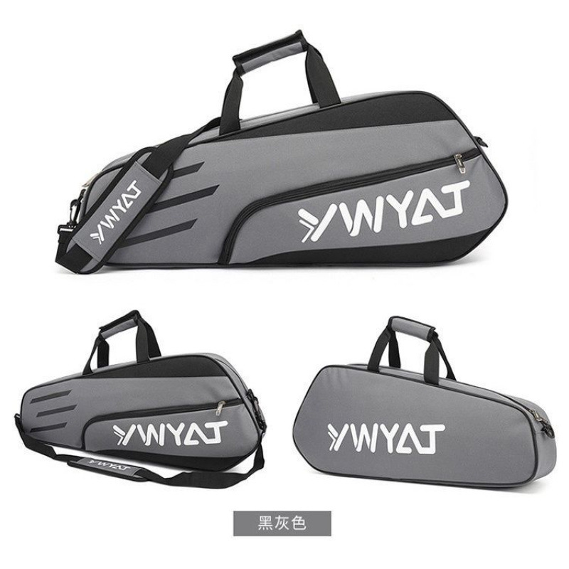 Nueva bolsa de raqueta de bádminton profesional portátil de hombro portátil 3 - 4 pcs gran capacidad fábrica de cadena de suministro de comercio al por mayor