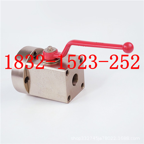 球型/球形截止阀CJZQ-F32H DN32 PN31.5MPa手动高压液压法兰球阀