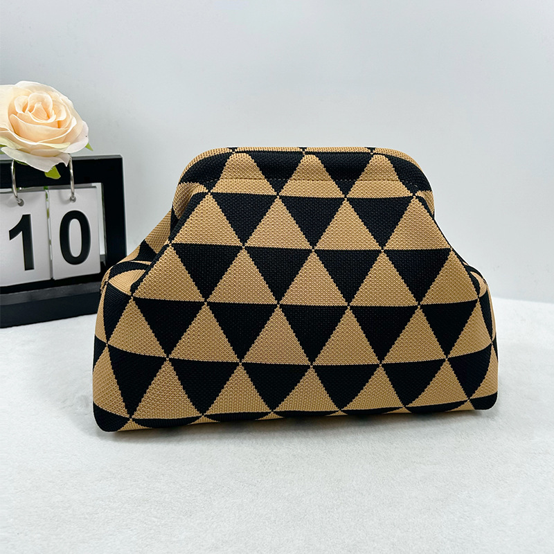 Triangular black brown model