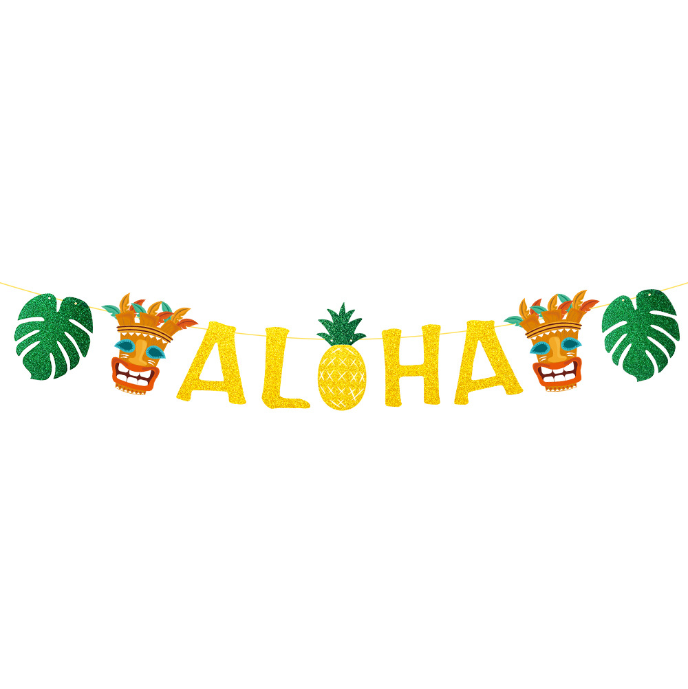 Aloha tirar de la bandera
