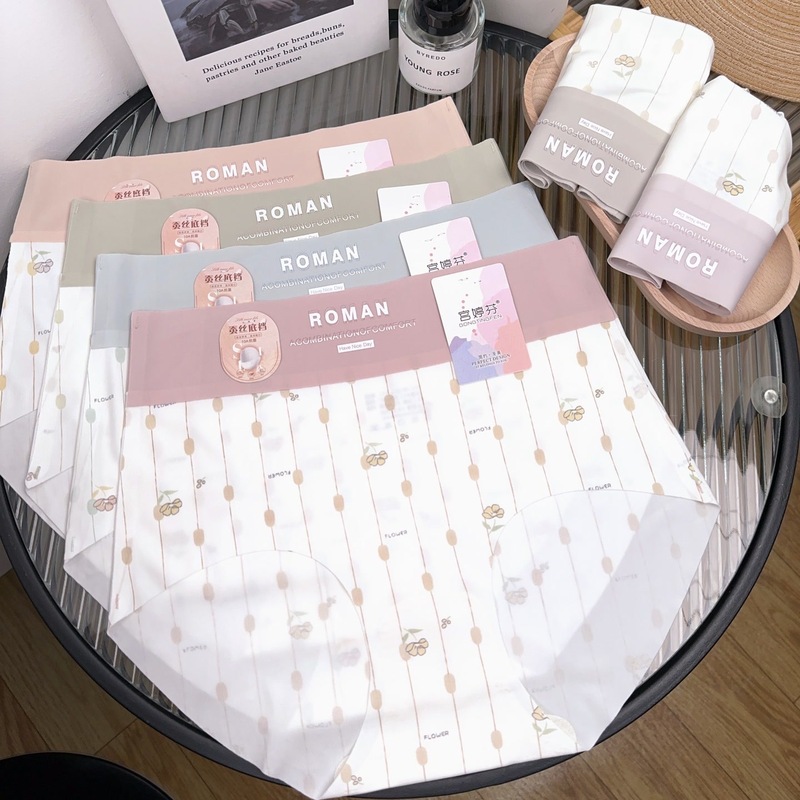 マルチシリーズオプションのミッドウエスト、ハイウエスト、ミッドハイウエストの女性用下着、マルベリーシルク抗菌ボトムブリーフ|undefined