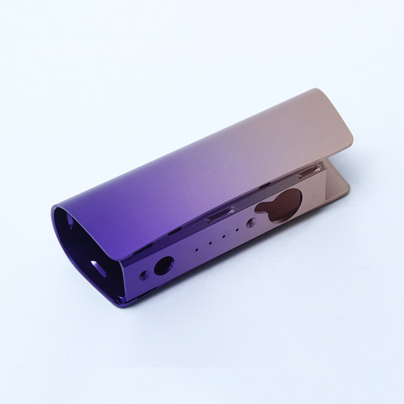 CNC加工铝合金外壳电子悦刻烟杆五代外壳 铝管精雕加工铝型材雕刻