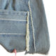 Girls' Jeans Fur-edged Wide-leg Pants Western-style Loose Straight-leg Pants Korean-style Trendy Children's Trousers Mint Mambo