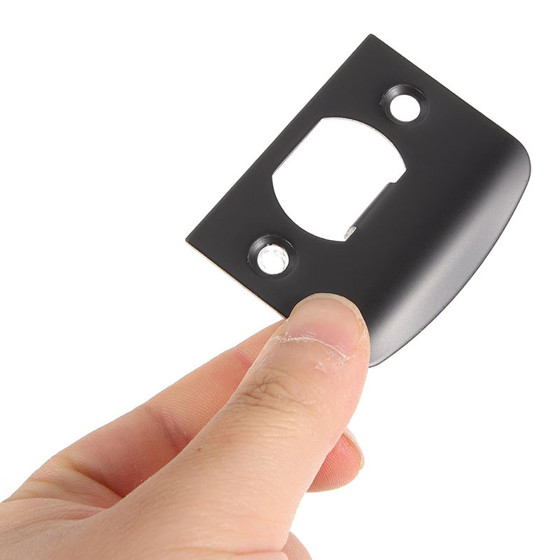 Placa de bloqueo de madera pieza de guía de perno de la puerta bloque de bloqueo cuerpo hebilla pieza perno hebilla caja hardware en stock accesorios al por mayor