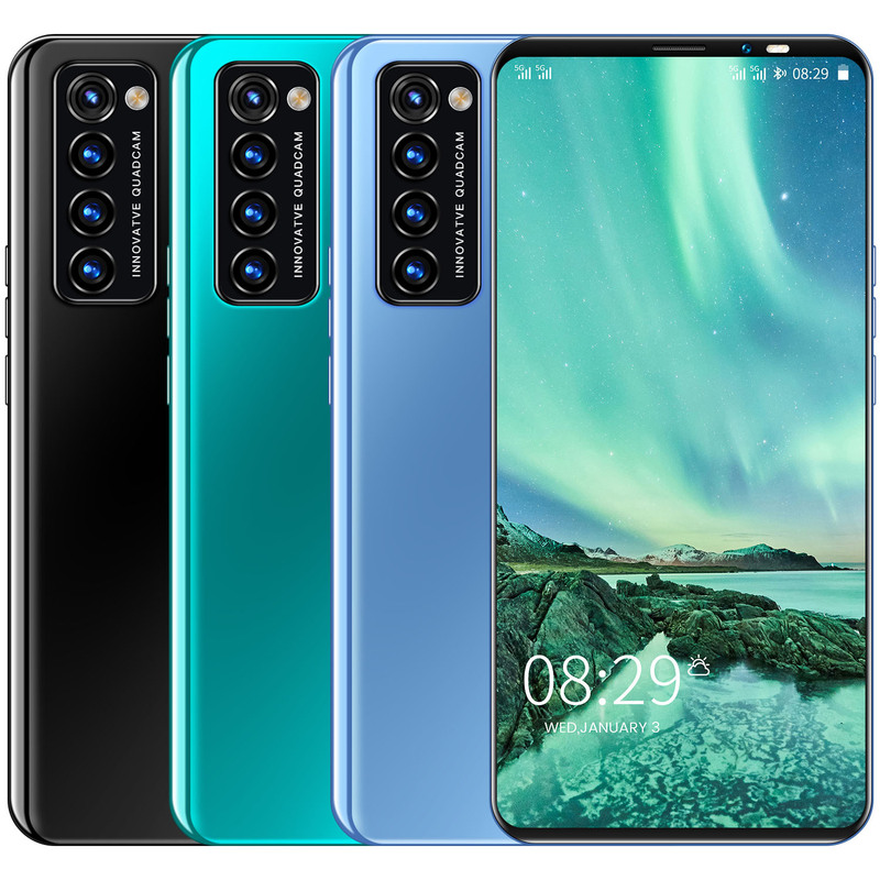 Rino6 pro Cross-border E-commerce AliExpress Explosions 5G Android Smartphone Dual Card Dual-standby Factory Outlet