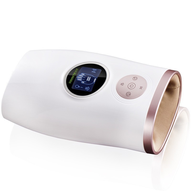 Hand Massager with Heating Airbag and Air Pressure, Finger Joint and Palm Massager, Acupoint Kneading Beauty Hand Device