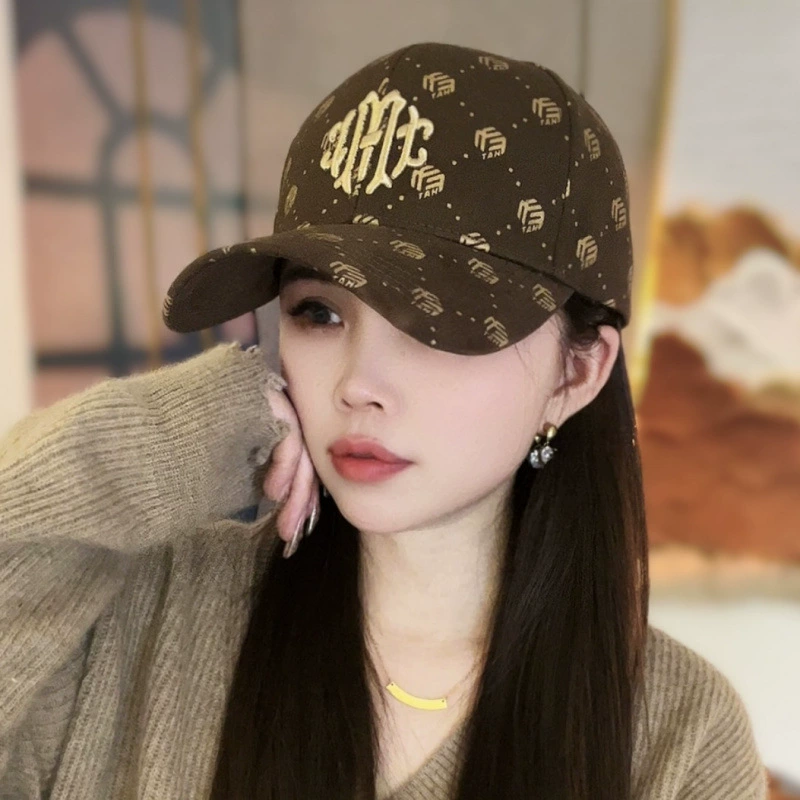 Весенне-летняя бейсболка для женщин, новая универсальная шляпа для путешествий, модная солнцезащитная шляпа для похудения лица, кепка с жесткими полями, модная.