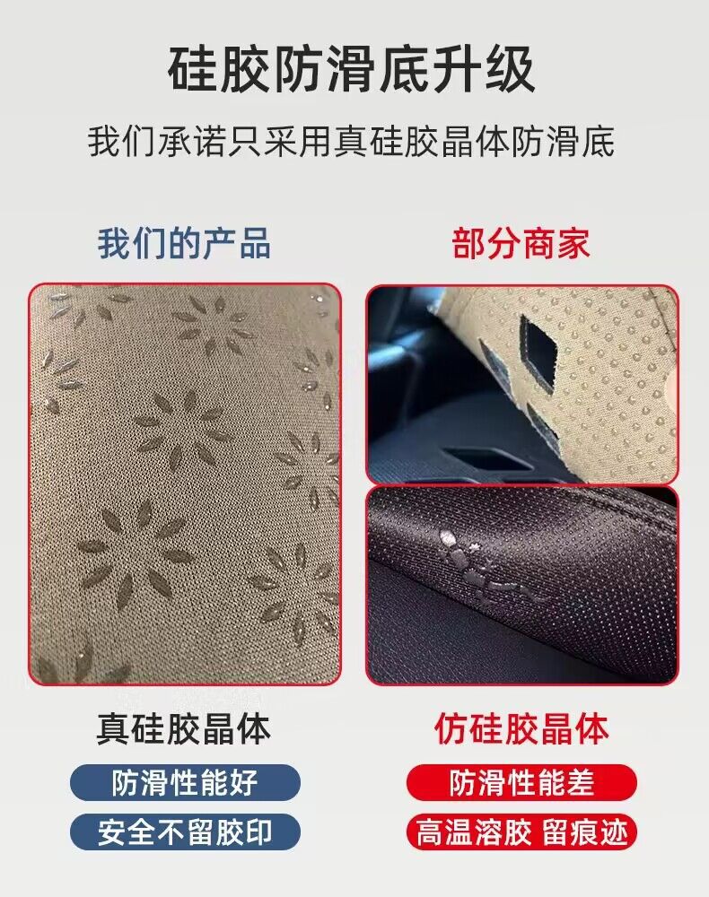 Ruihu 8L Instrument Panel Light Protection Pad Central Control Workbench Sunscreen Shading Fur Decoration Modification Accessories