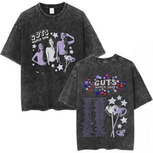 ���羳ŷ�롿Guts 2024 World Tour Sour Vampire Vintage Washed