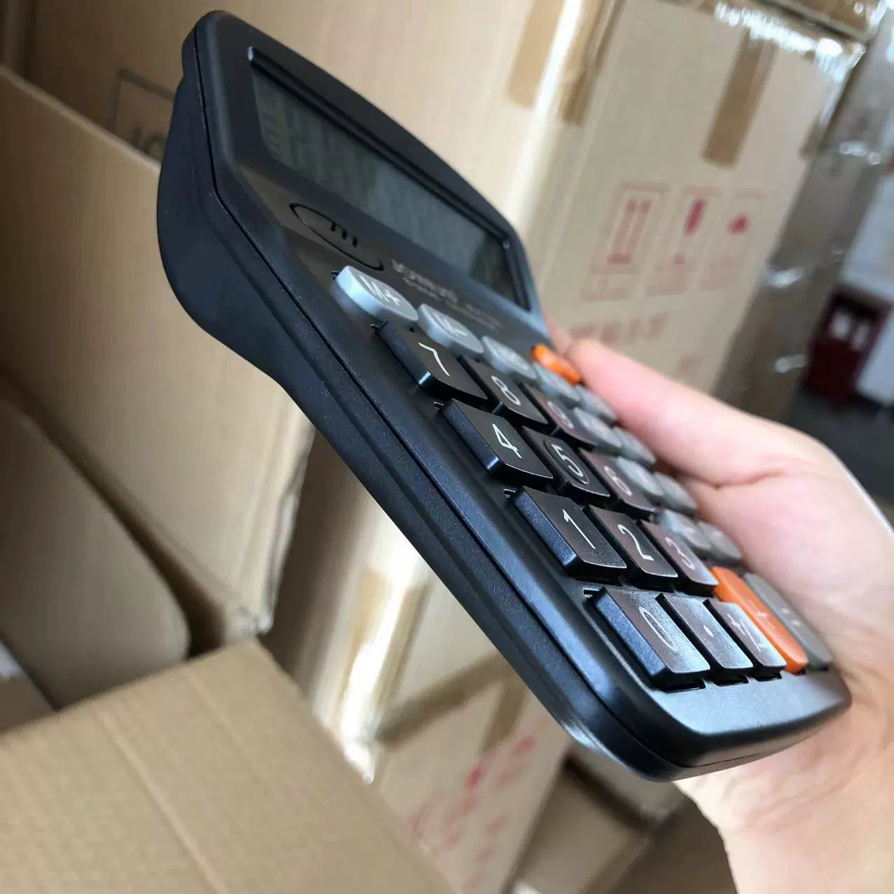 Настоящий Joinus Zhongcheng 718A Didi звуковой калькулятор, подключаемый к финансовому учету, компьютер для бухгалтерии