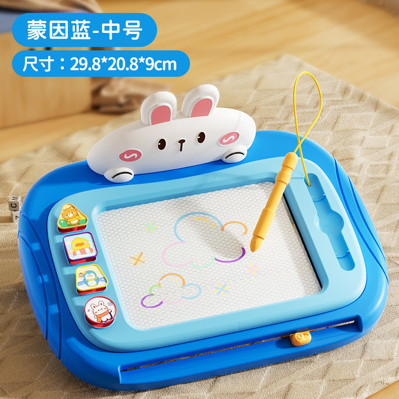 子供用お絵かきボード、家庭用幼児用磁気大文字ボード、赤ちゃん落書き磁気絵画おもちゃ、絵画と書き込みボード、消去可能|undefined