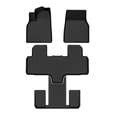 Suitable for Tesla's New Model Yl/Y/3 Floor Mats, Maternity-Grade Tpe Car Full-Cover Floor Mats, Car Interior (Modelə uyğun ayaqaltı) - model-yl-single-layer-blister-foot-pad