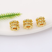 18K��ɫ΢��ʯ����Ͱ�����diy����朴����Ʒ������龎�K