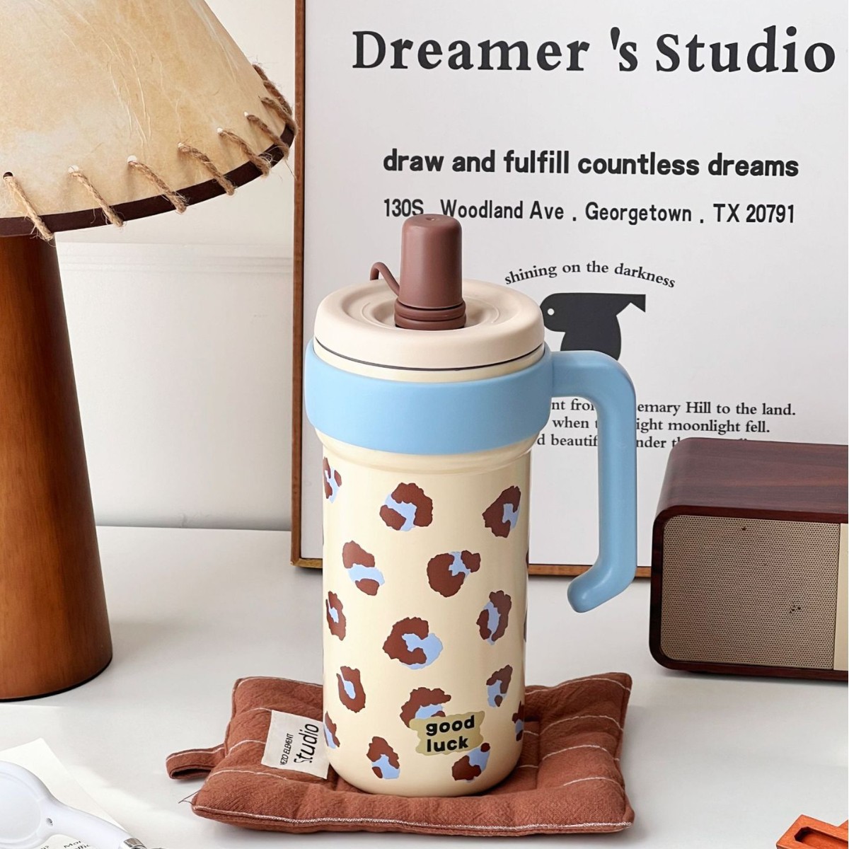 1. Estampado de leopardo-1000ML