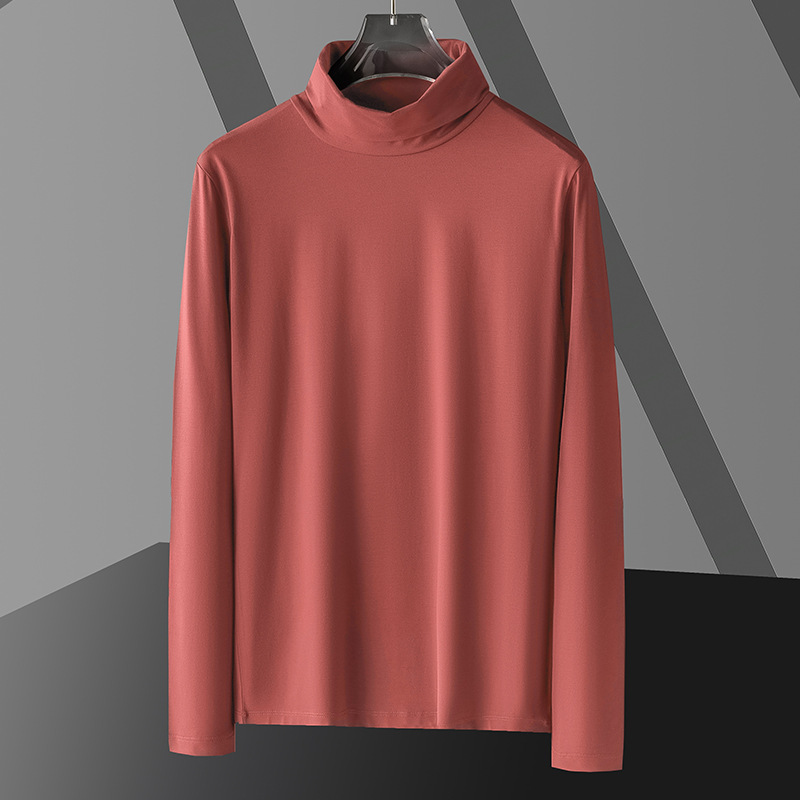 Cuello alto-rojo óxido